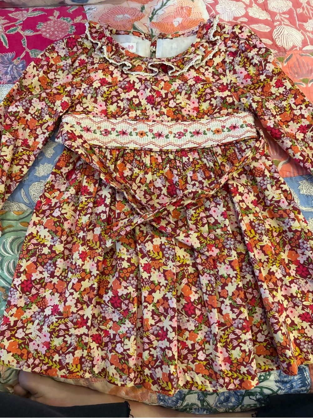 Bonnie Jean Smock Dress